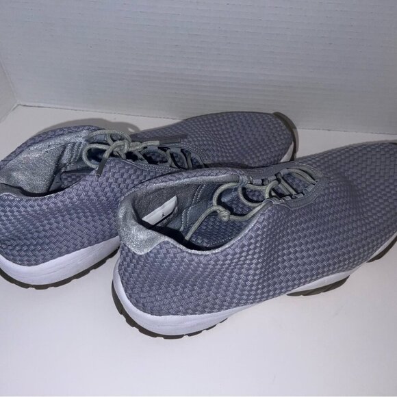 Nike Air Jordan Future Sneakers Gray White Size 9 Lightweight Mesh Casual Mens S - Picture 3 of 4